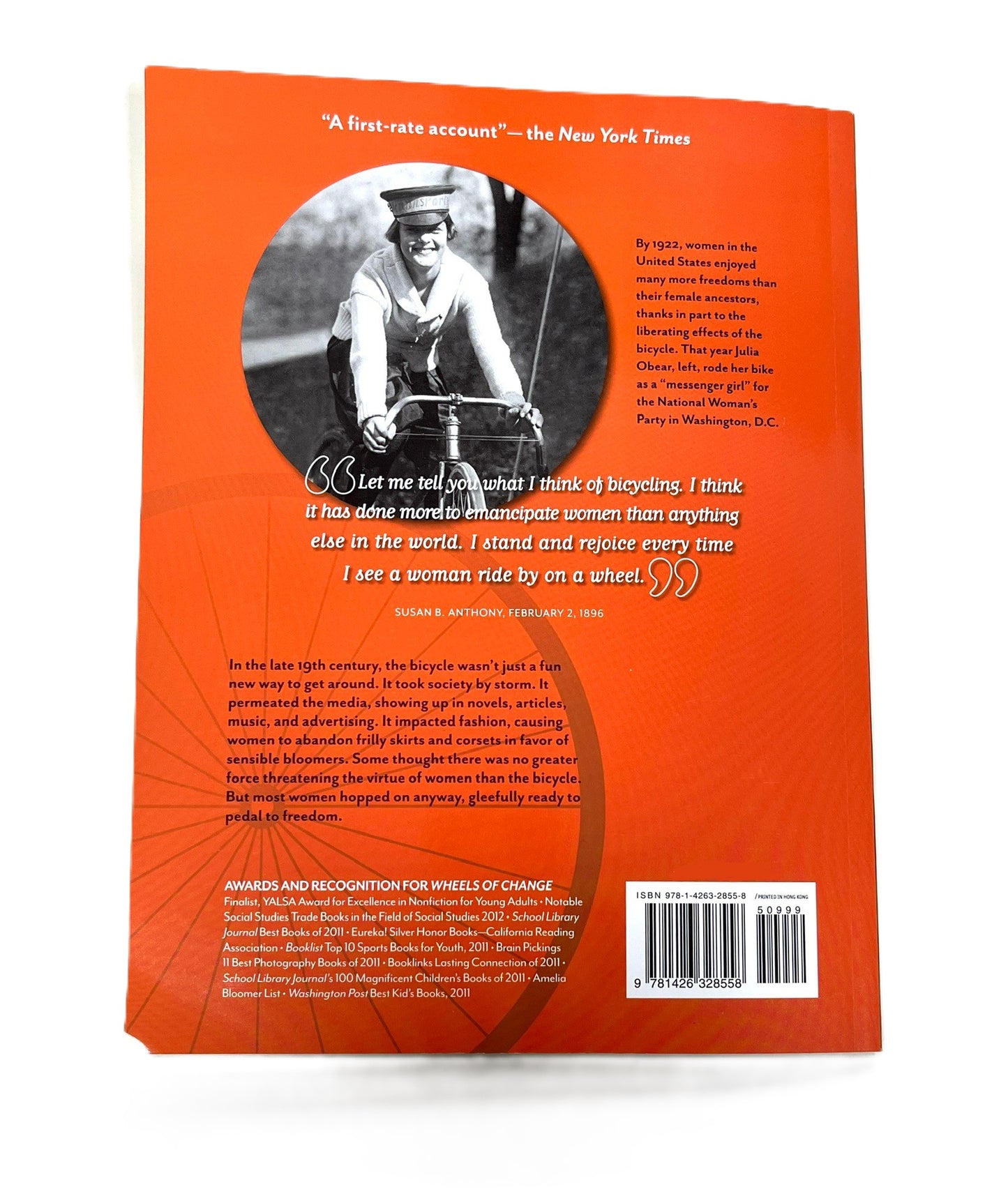 Wheels of Change: How Women Rode the Bicycle to Freedom by Sue Macy