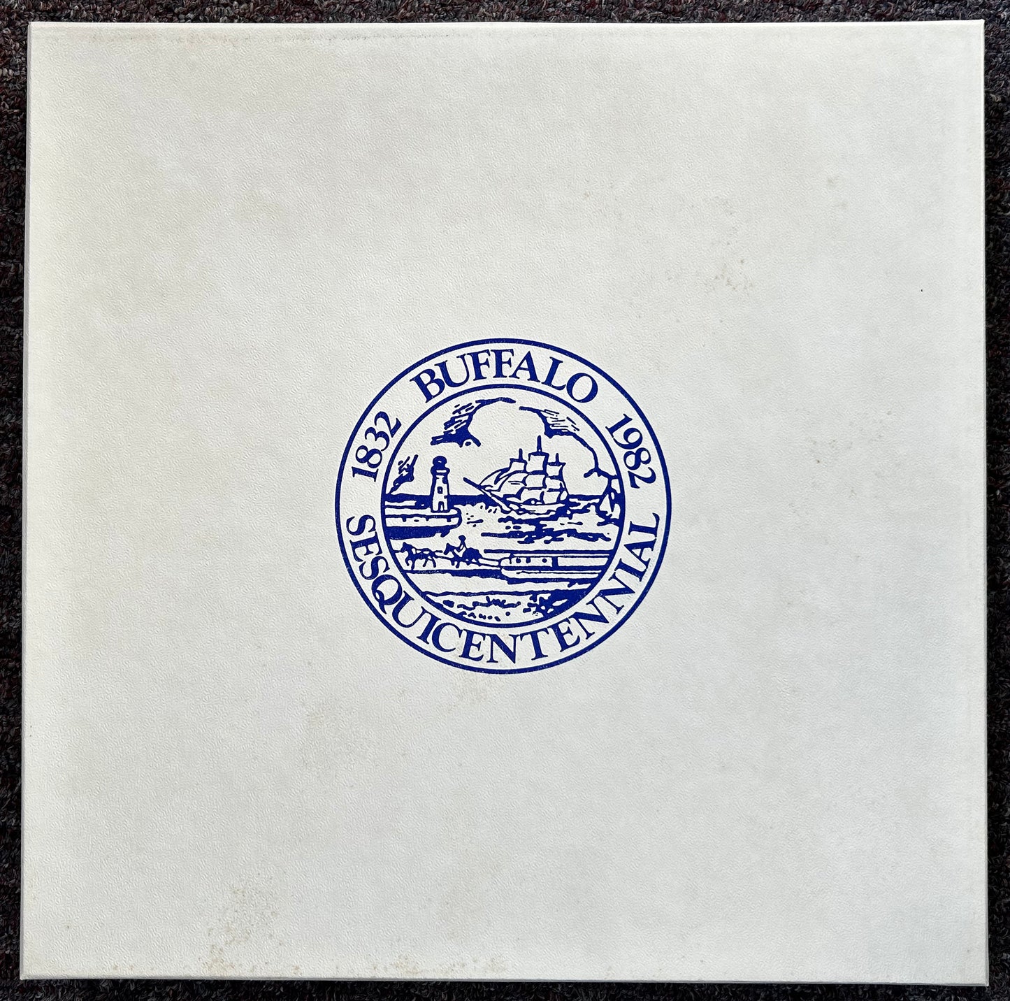 Buffalo Sesquicentennial Plate, Buffalo China, 1932-1982