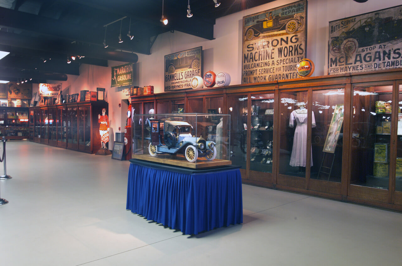 The Buffalo Transportation Pierce-Arrow Museum Display