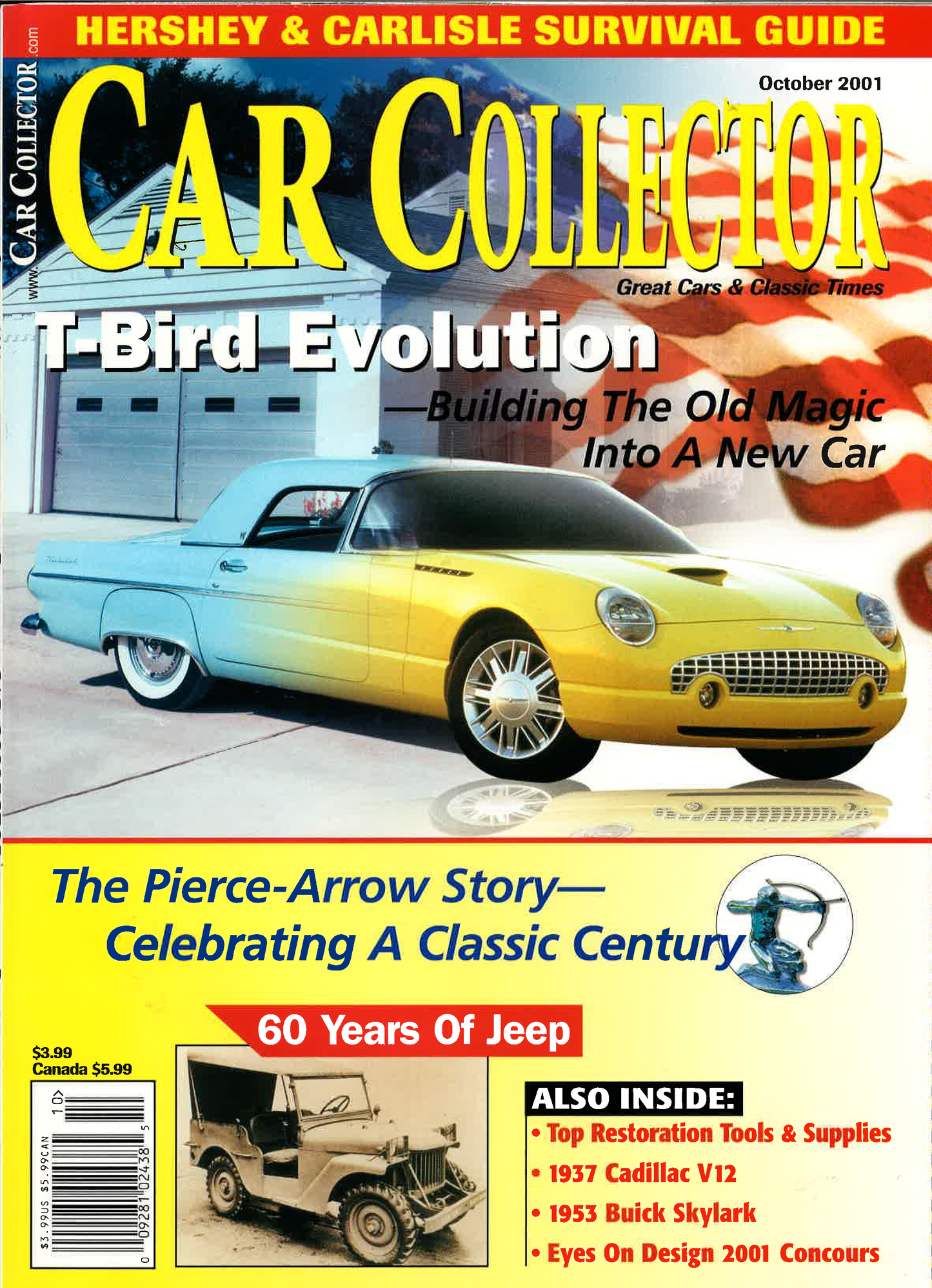 The Pierce-Arrow Story-Car Collector Magazine, October 2001