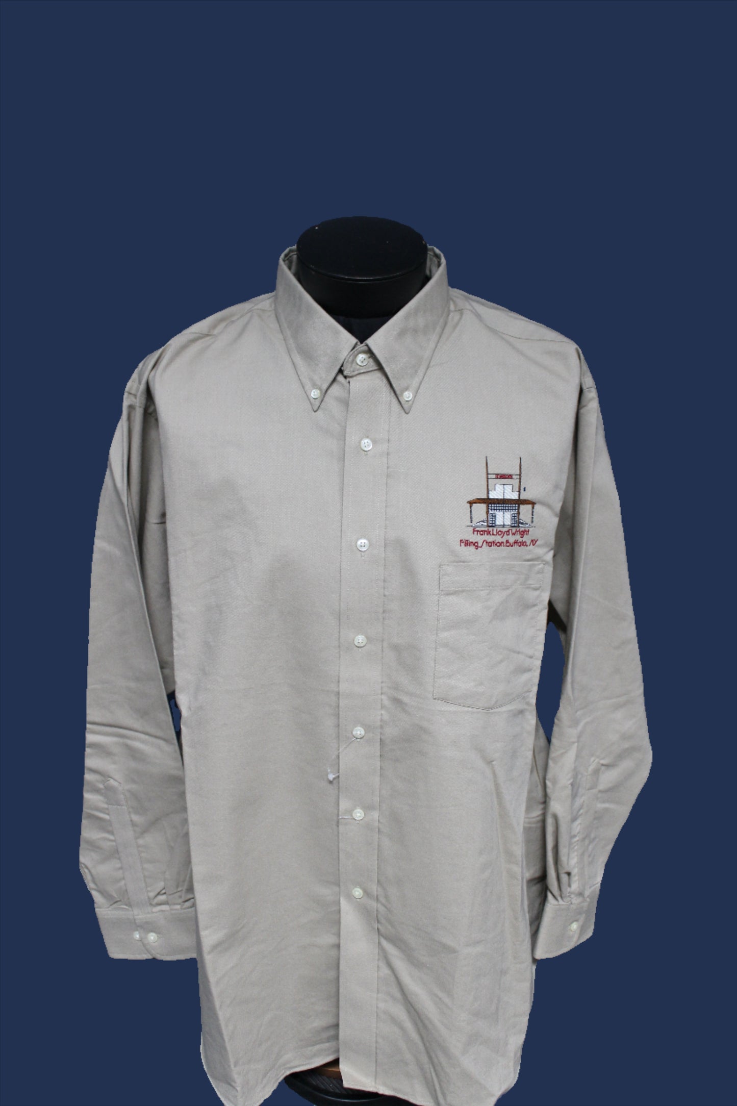 Frank Lloyd Wright Filling Station Dress Shirt