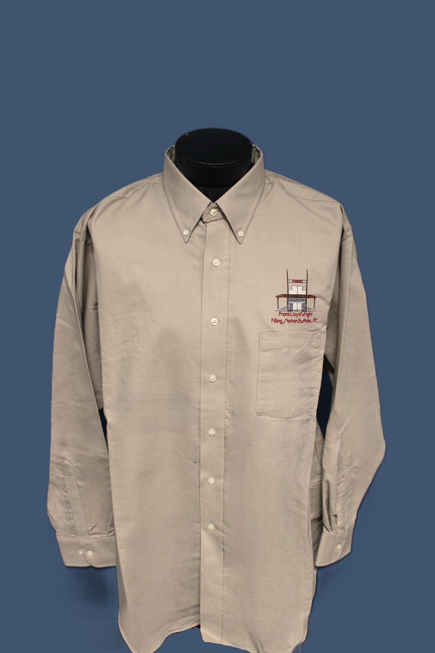Frank Lloyd Wright Filling Station Dress Shirt