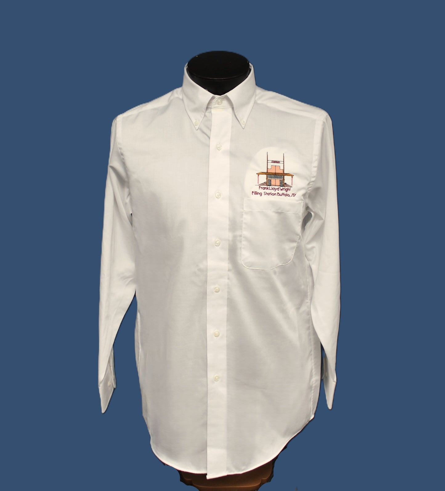 Frank Lloyd Wright Filling Station Dress Shirt