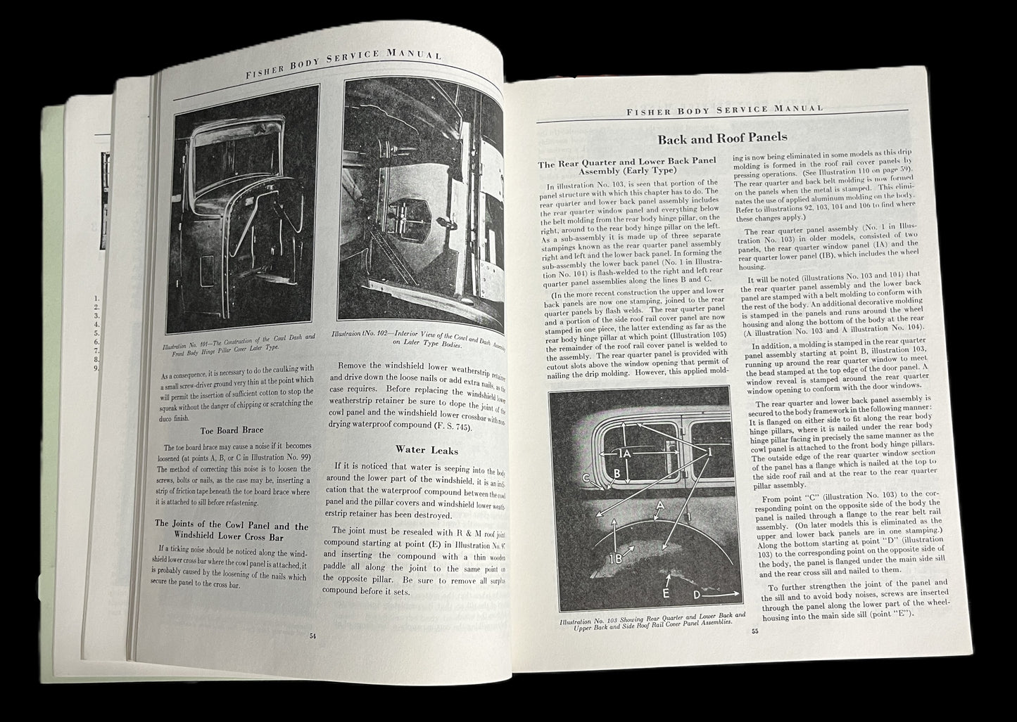 Fisher Body Manual 1926-1932, Reprint