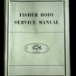 Fisher Body Manual 1926-1932, Reprint