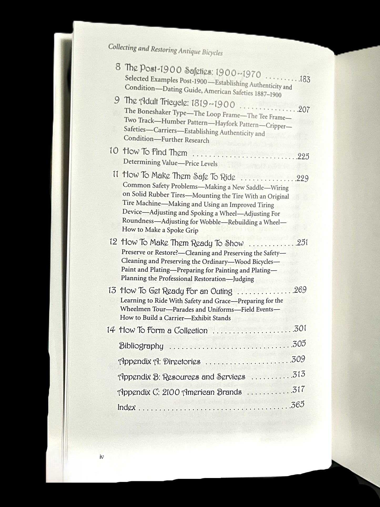 Collecting and Restoring Antique Bicycles by G. Donald Adams