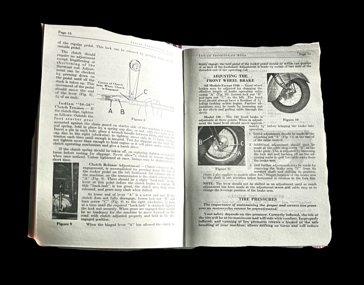 Indian Motorcycle Rider's Instruction Book